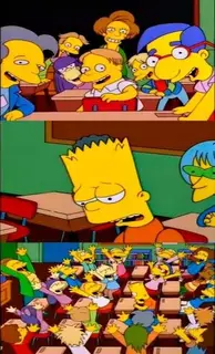 Say the Line, Bart meme template